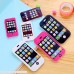 Grandey Novelty Mobile Phone Rubber Eraser Creative Stationery School Supplies Kawaii Papelaria Gifts For Children 3ps Large Large